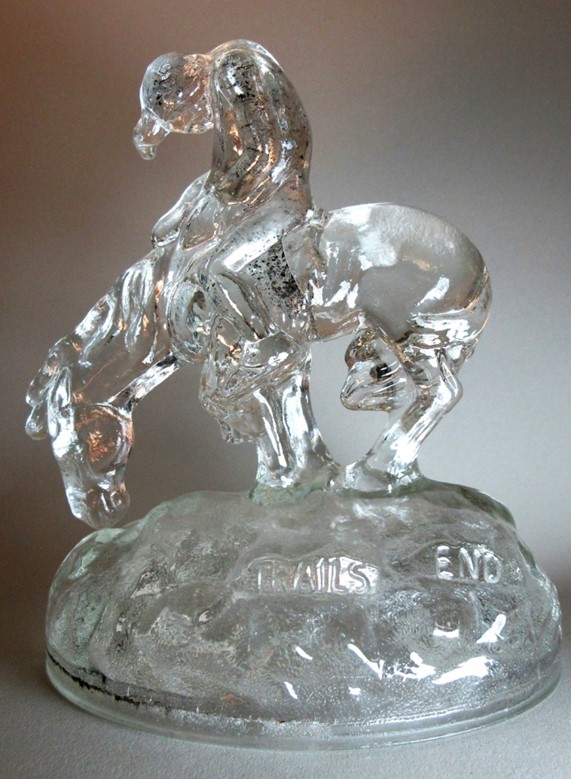 End of the Day / Trail’s End Tribute (Design for Ken Haley / K.R. Haley Glassware Co. )