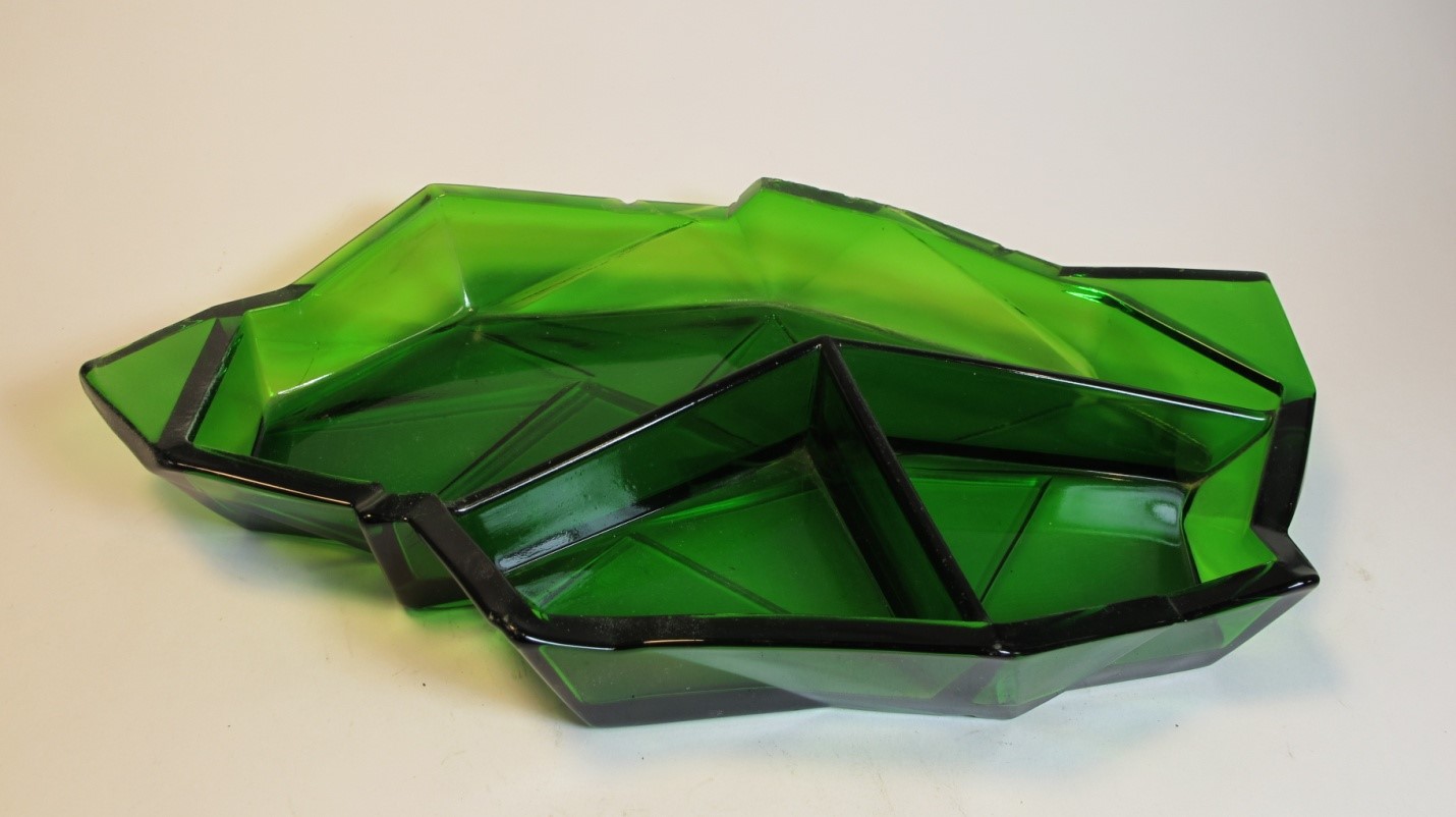 Ruba Rombic Green Glass
